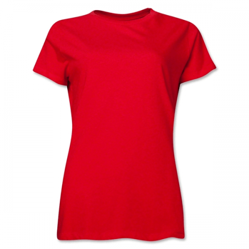 Women’s 4.3 oz. T-Shirt (Red) – Jersey Factory